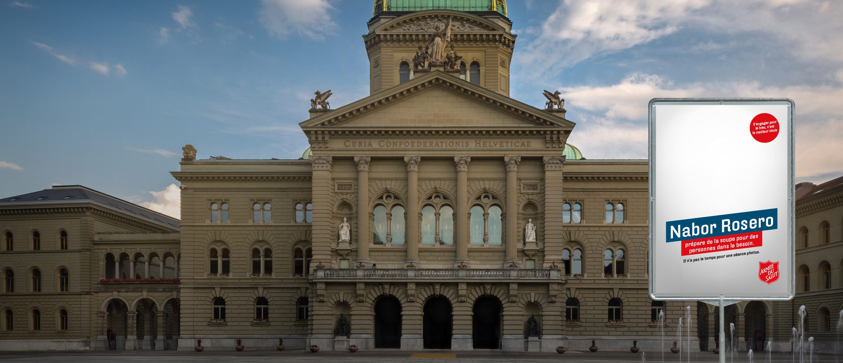 Affice électorale de l’Armée du Salut Suisse